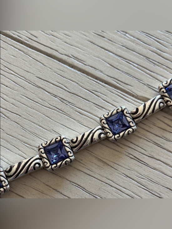 💜 SET OF VTG BRIGHTON ‘Regina’ Swarovski crystal RARE/RETIRED jewelry set! - Picture 10 of 17